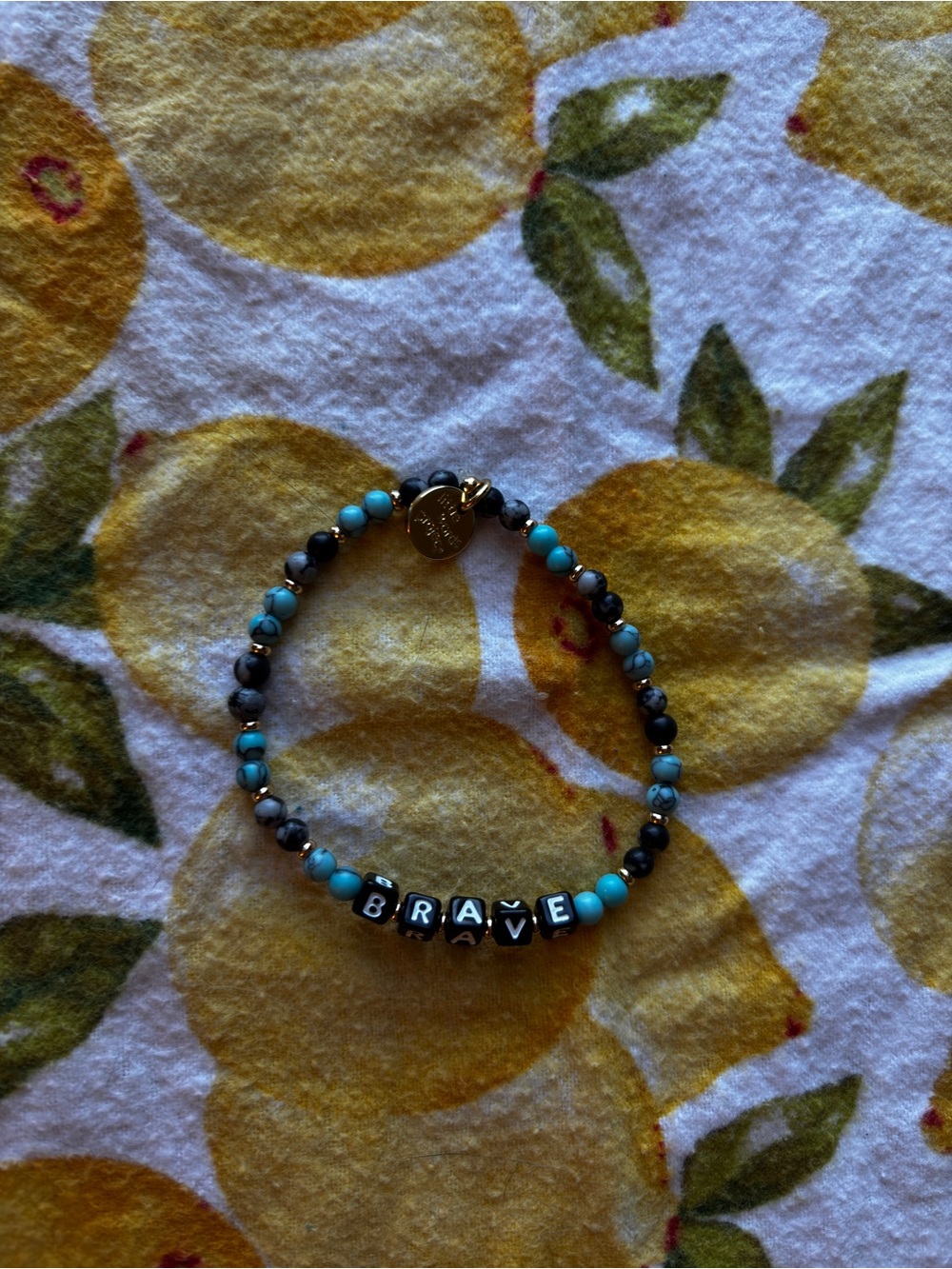 Little words project LWP bracelet brave